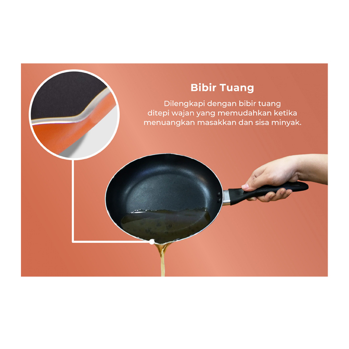 Miyako Frying Pan 18cm - FP18A | FP-18A 